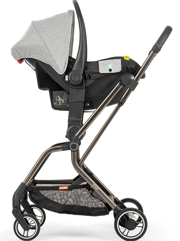 Kanz Smart Travel Sistem Bebek Arabası - Gri