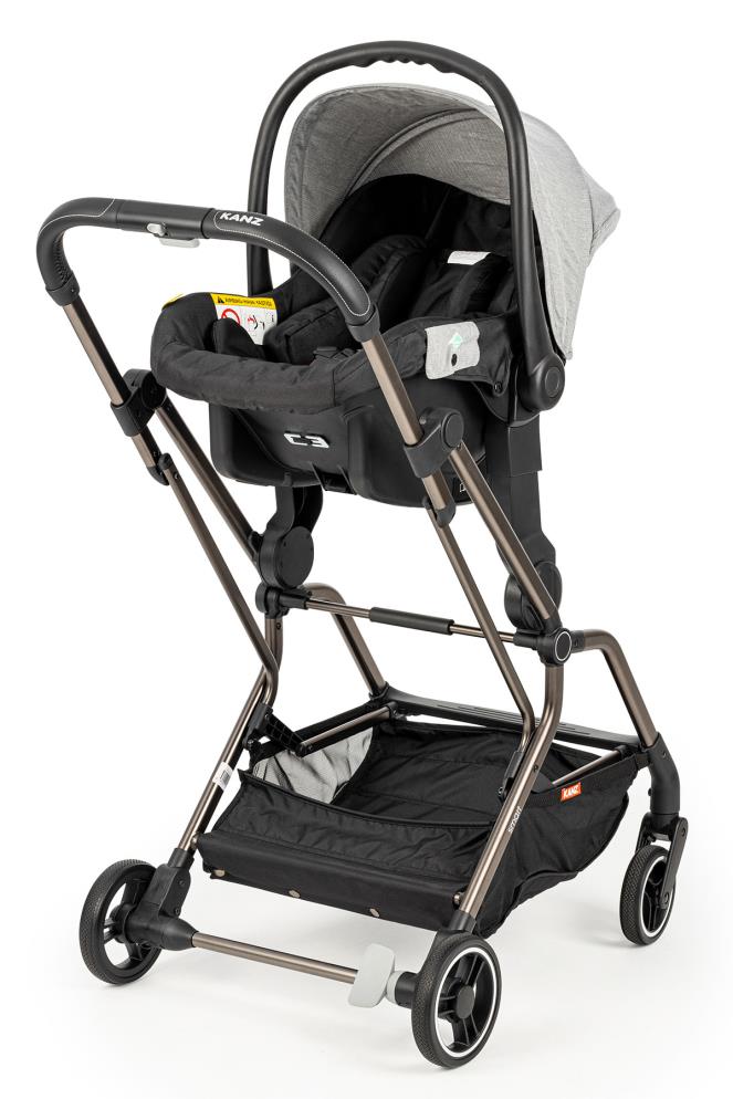 Kanz Smart Travel Sistem Bebek Arabası - Gri