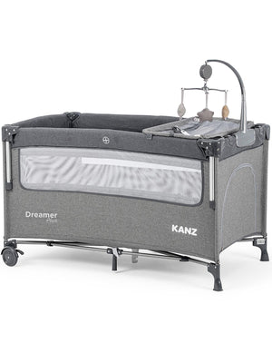 Kanz Dreamer Plus Anne Yanı Oyun Parkı 70x120 Cm - Gri