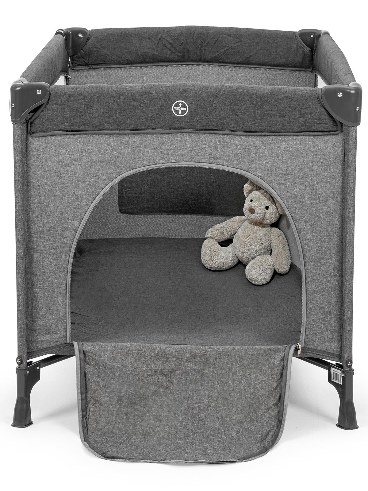 Kanz Dreamer Plus Anne Yanı Oyun Parkı 70x120 Cm - Gri