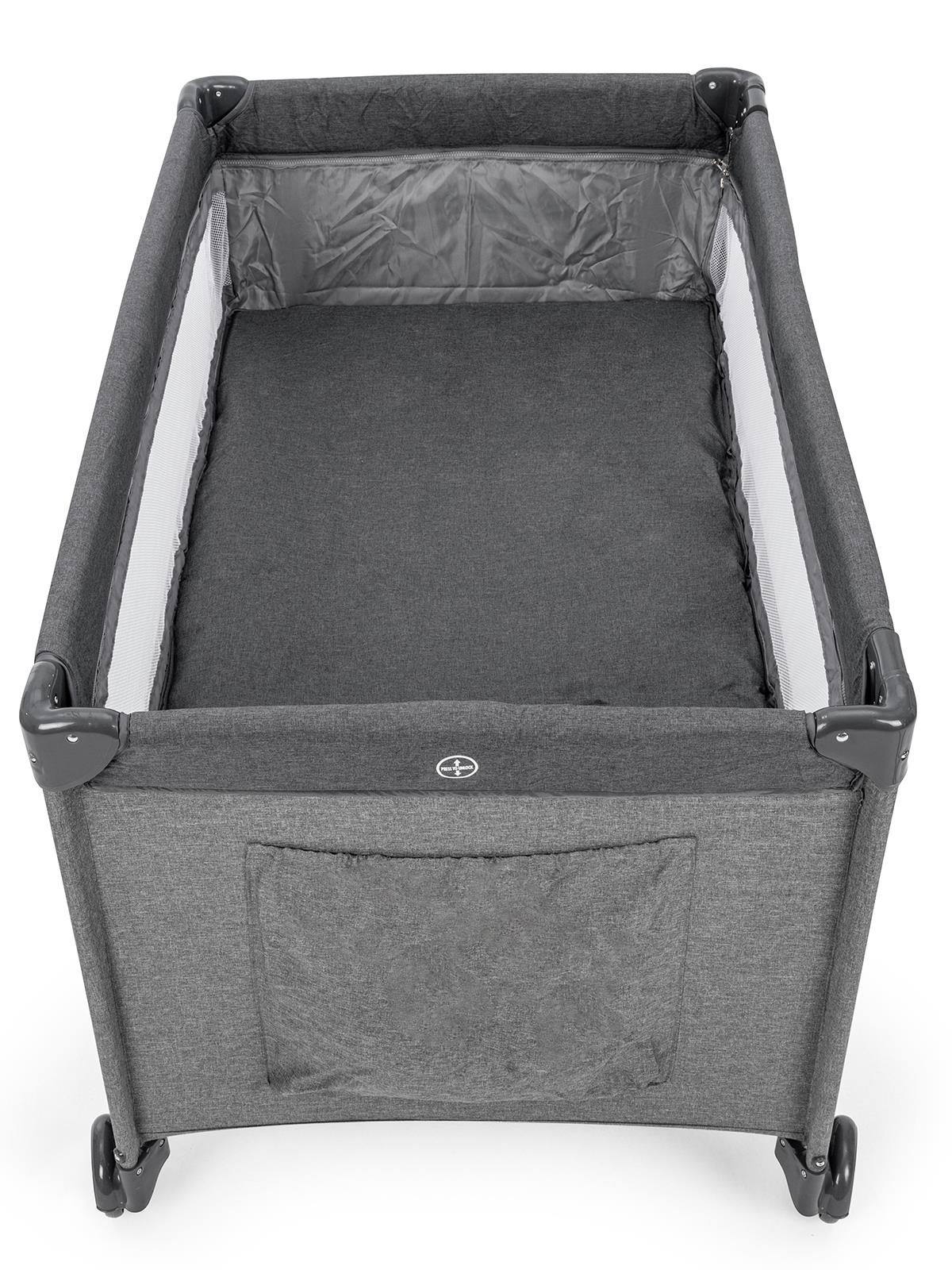 Kanz Dreamer Plus Anne Yanı Oyun Parkı 70x120 Cm - Gri