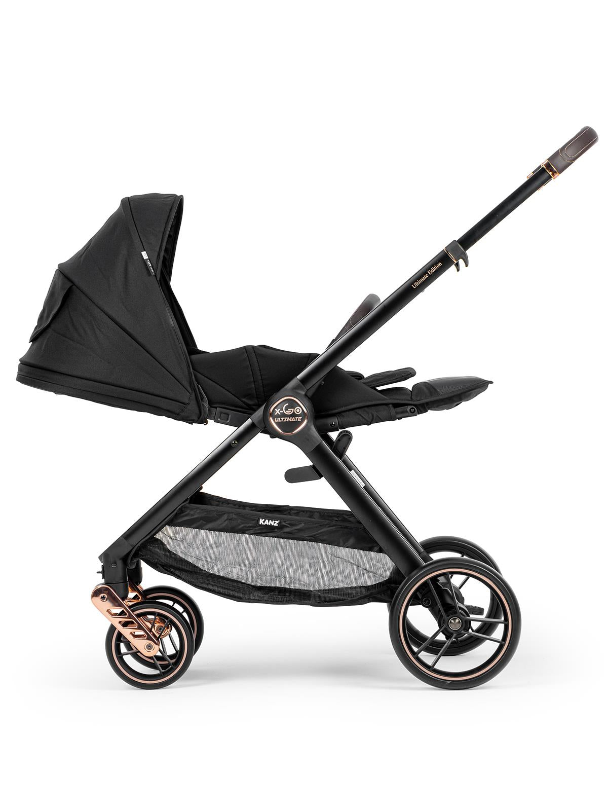 Kanz X-Go Ultimate Travel Sistem Bebek Arabası  - Gri