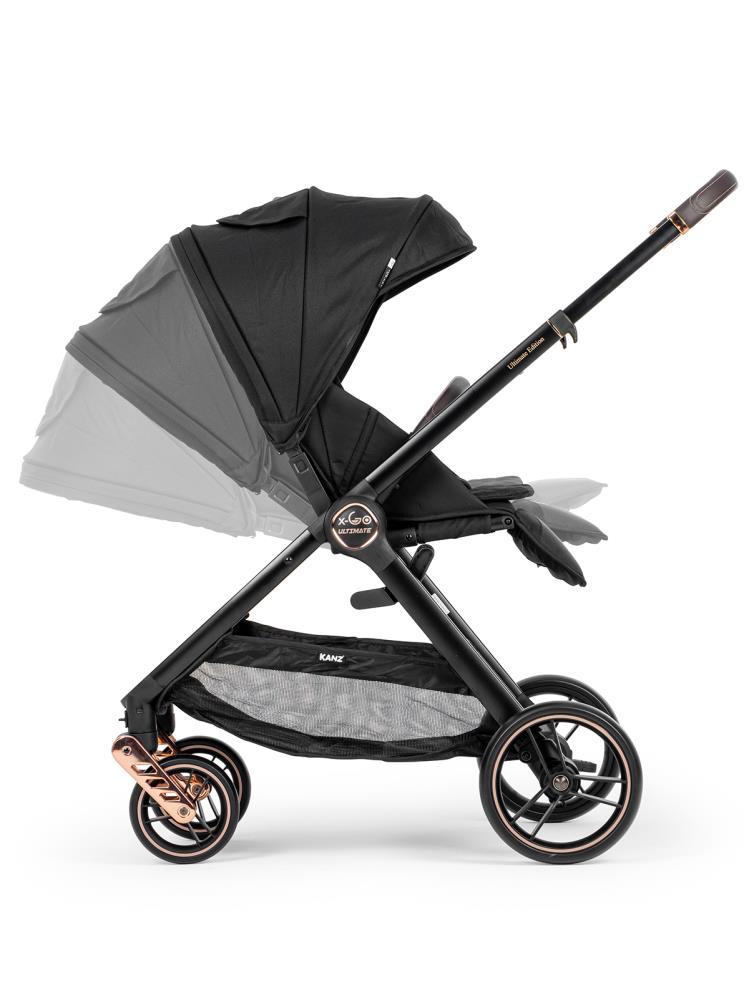 Kanz X-Go Ultimate Travel Sistem Bebek Arabası  - Siyah