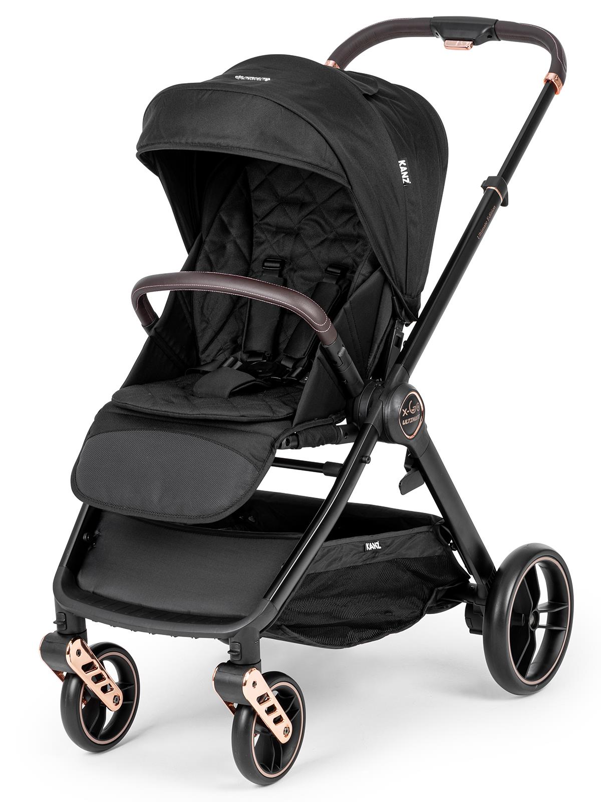 Kanz X-Go Ultimate Travel Sistem Bebek Arabası  - Gri