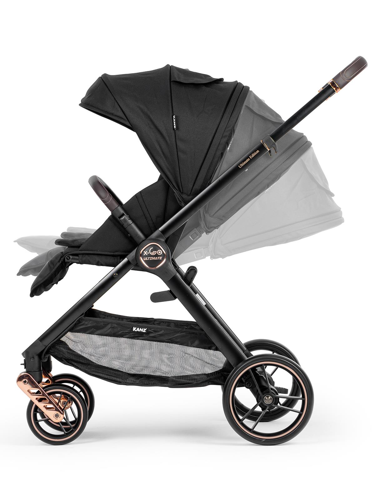 Kanz X-Go Ultimate Travel Sistem Bebek Arabası  - Gri
