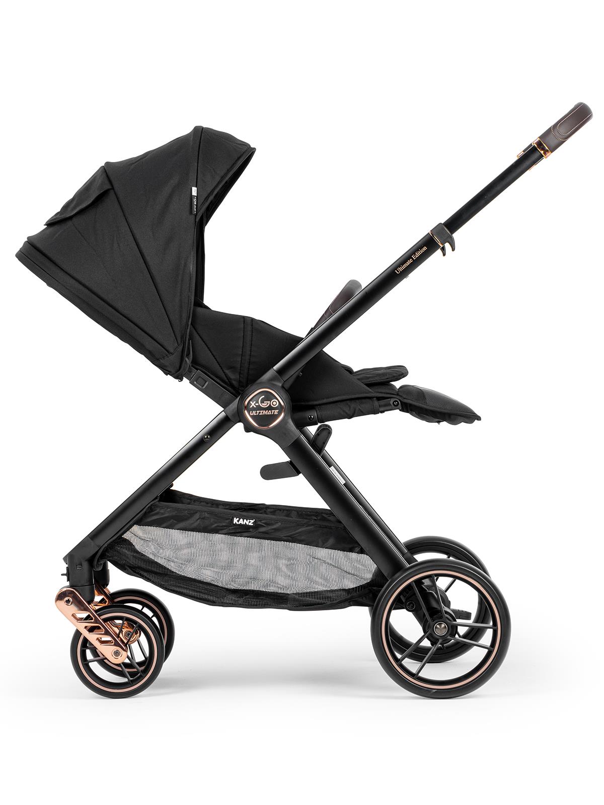 Kanz X-Go Ultimate Travel Sistem Bebek Arabası  - Gri