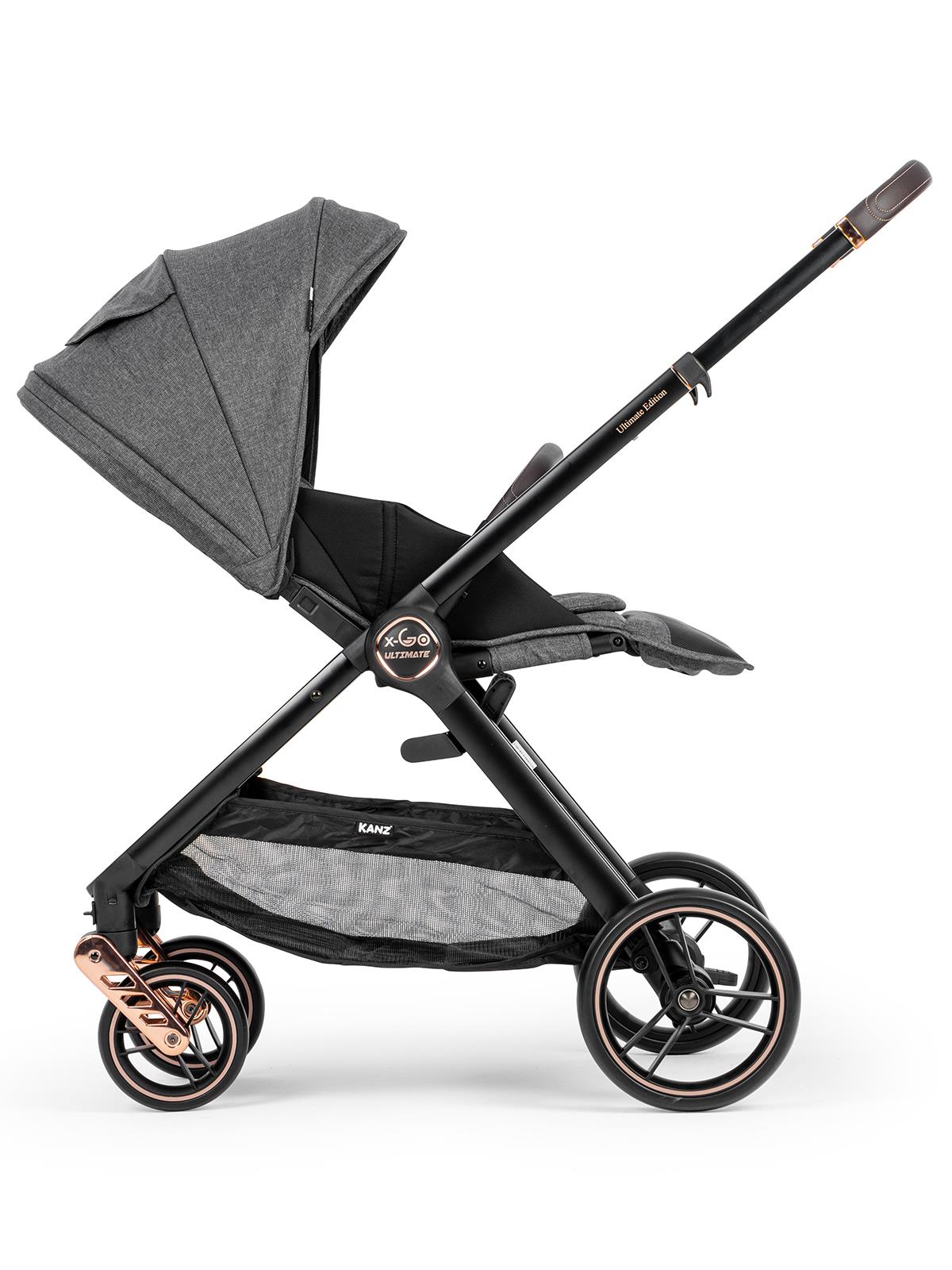 Kanz X-Go Ultimate Travel Sistem Bebek Arabası  - Gri