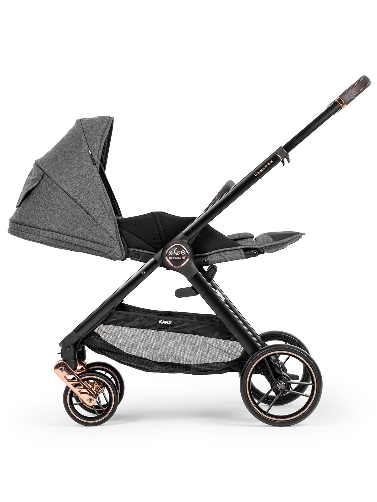Kanz X-Go Ultimate Travel Sistem Bebek Arabası  - Gri