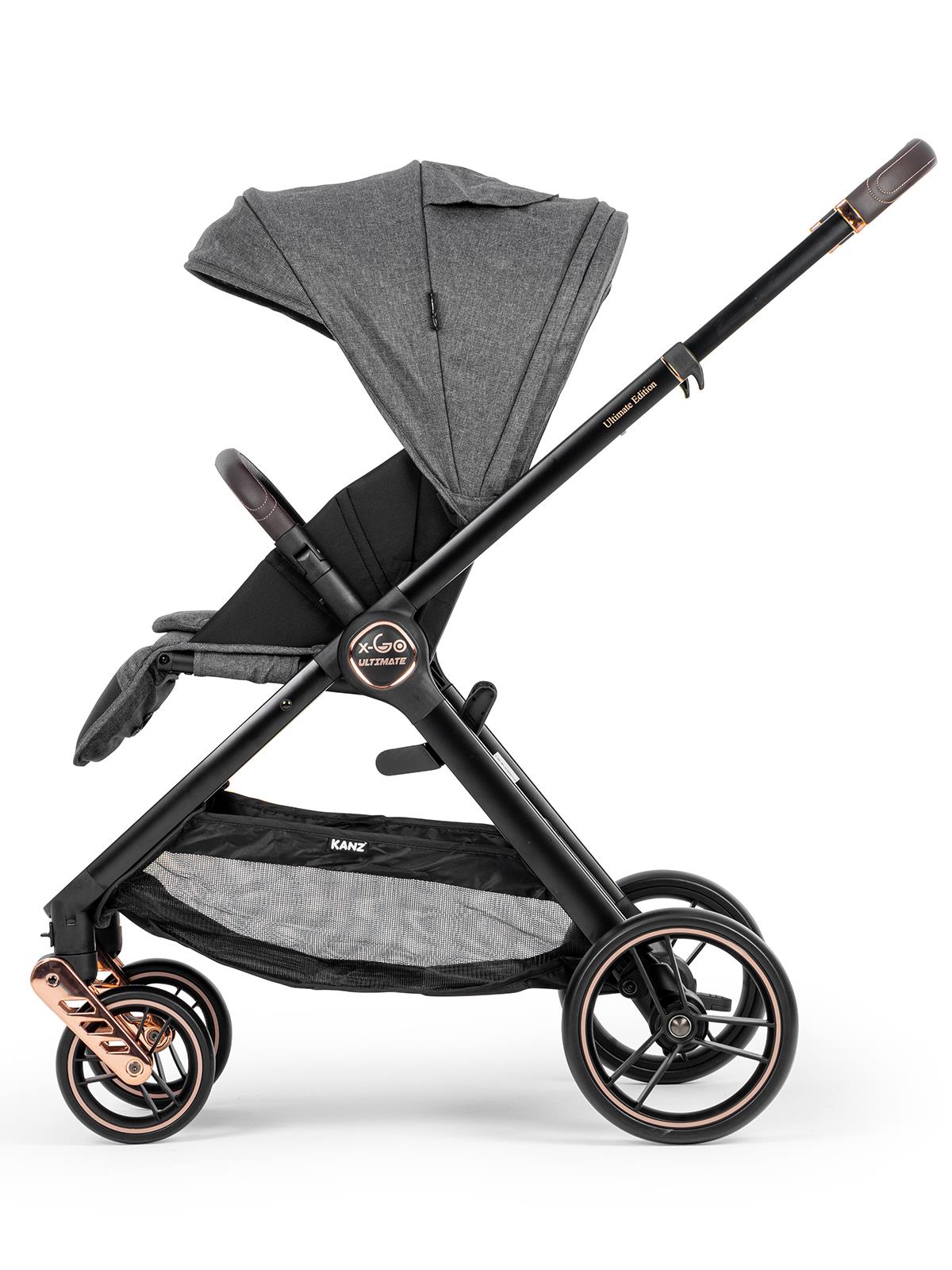Kanz X-Go Ultimate Travel Sistem Bebek Arabası  - Gri