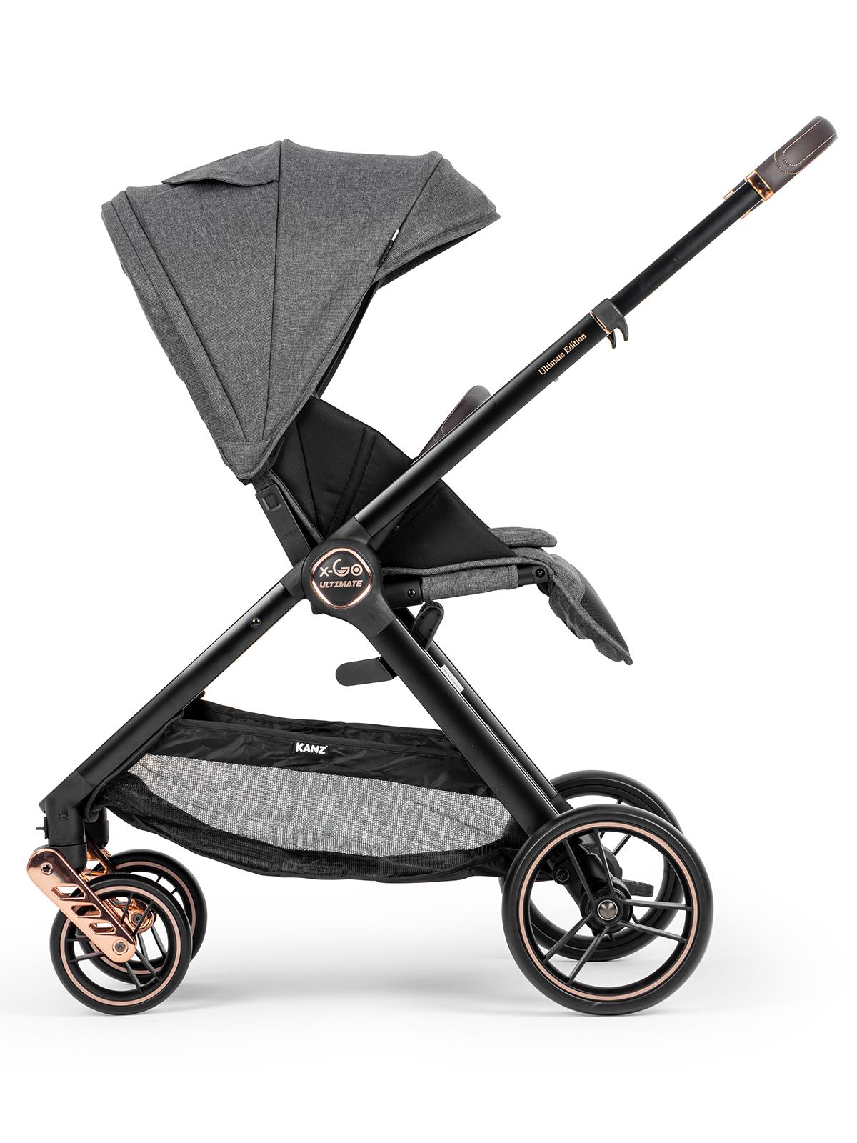 Kanz X-Go Ultimate Travel Sistem Bebek Arabası  - Gri