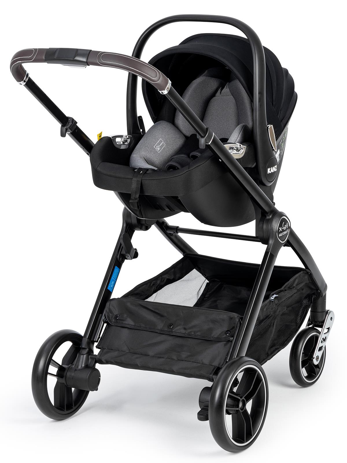 Kanz X-Go Ultimate Travel Sistem Bebek Arabası  - Gri