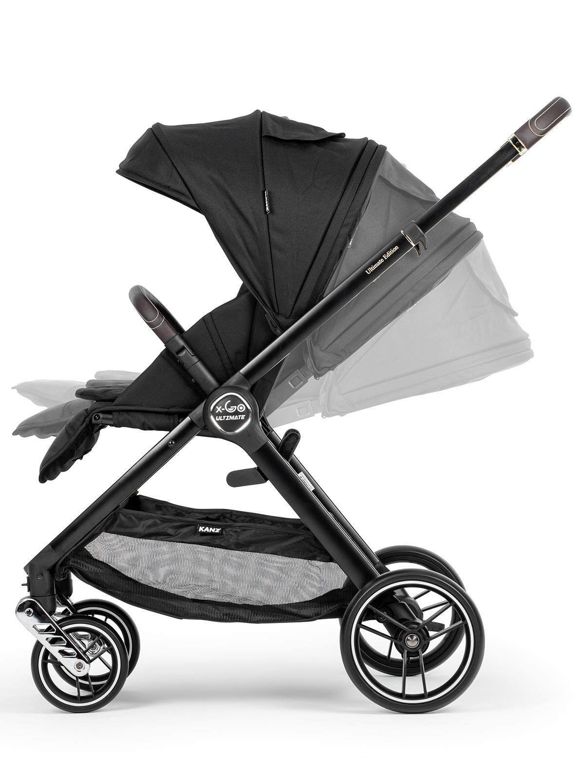 Kanz X-Go Ultimate Travel Sistem Bebek Arabası  - Gri