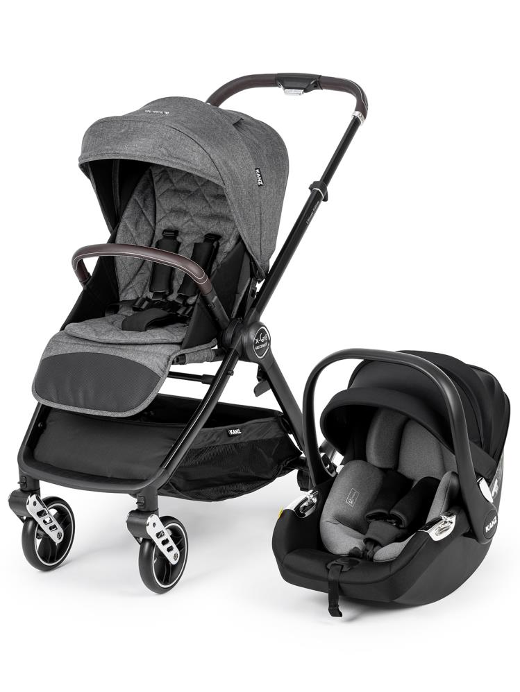 Kanz X-Go Ultimate Travel Sistem Bebek Arabası  - Gri