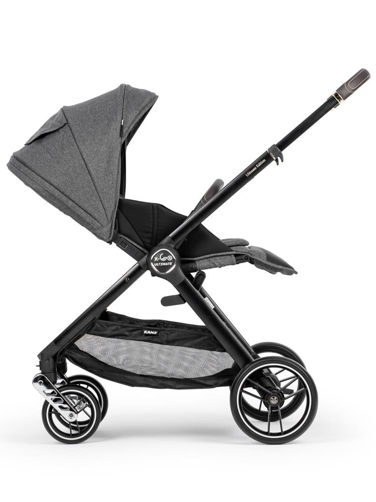 Kanz X-Go Ultimate Travel Sistem Bebek Arabası  - Gri