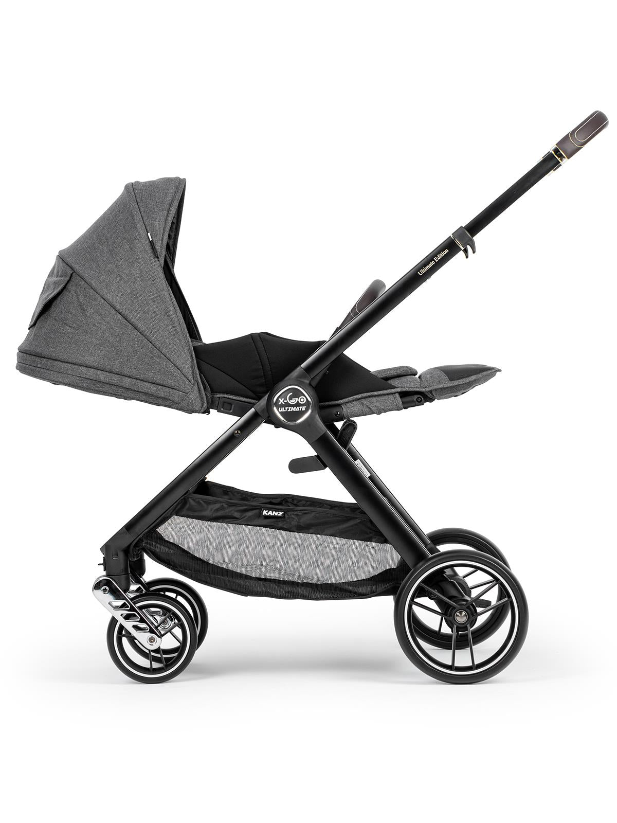 Kanz X-Go Ultimate Travel Sistem Bebek Arabası  - Gri