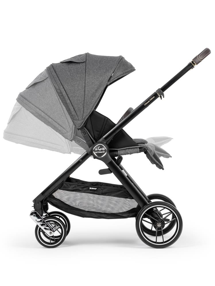 Kanz X-Go Ultimate Travel Sistem Bebek Arabası  - Gri