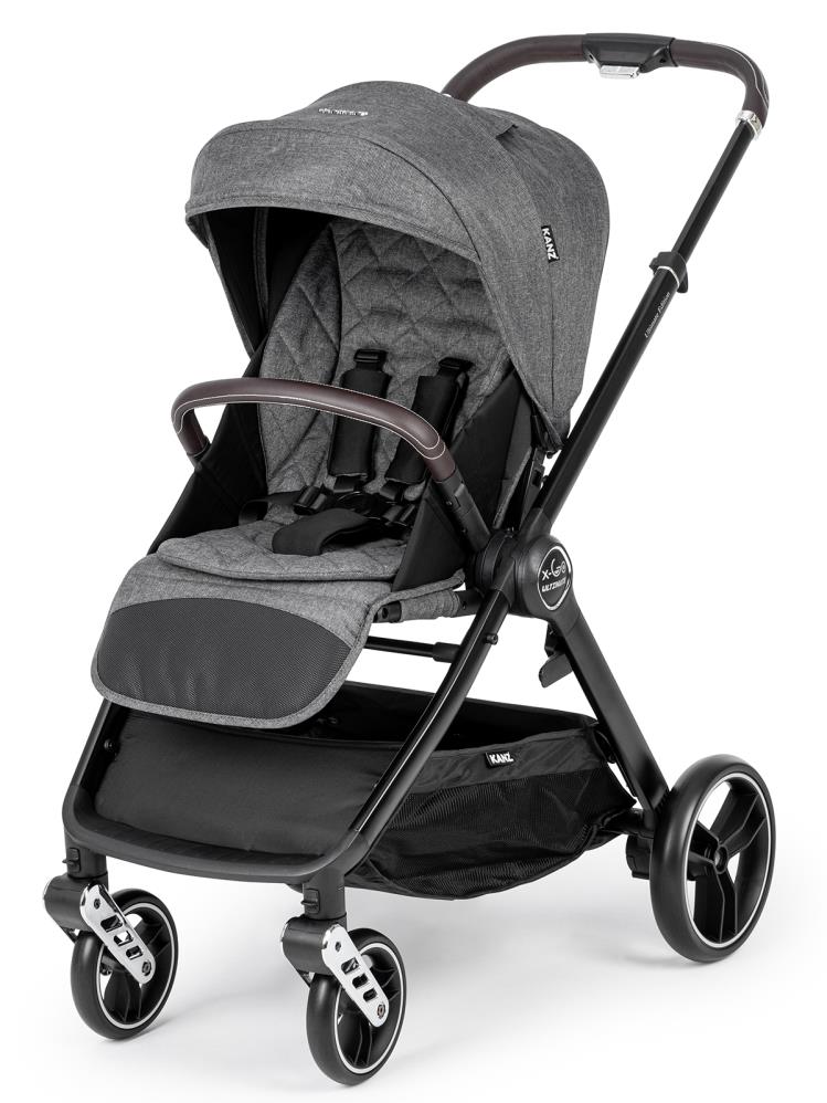 Kanz X-Go Ultimate Travel Sistem Bebek Arabası  - Gri