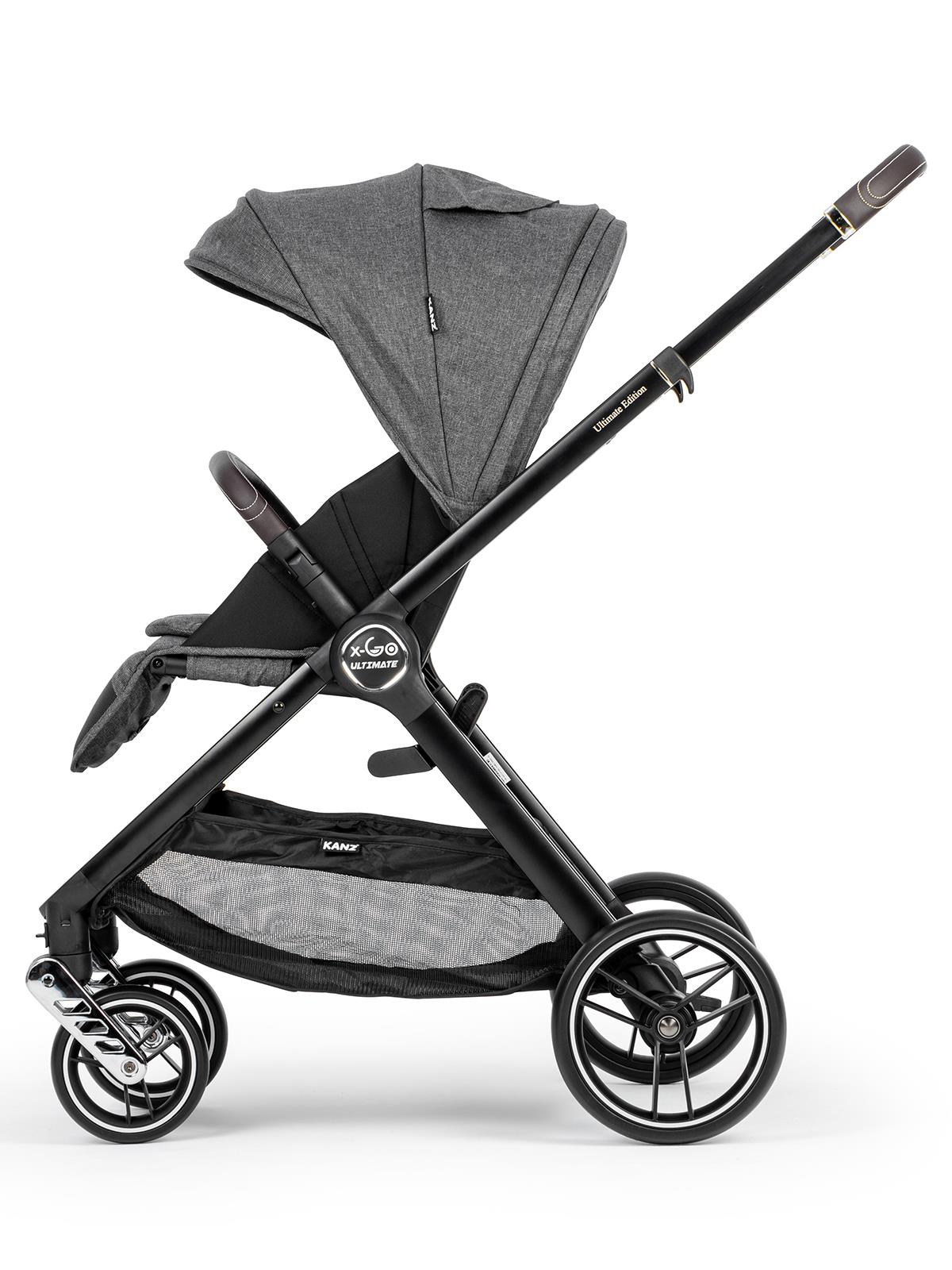 Kanz X-Go Ultimate Travel Sistem Bebek Arabası  - Gri