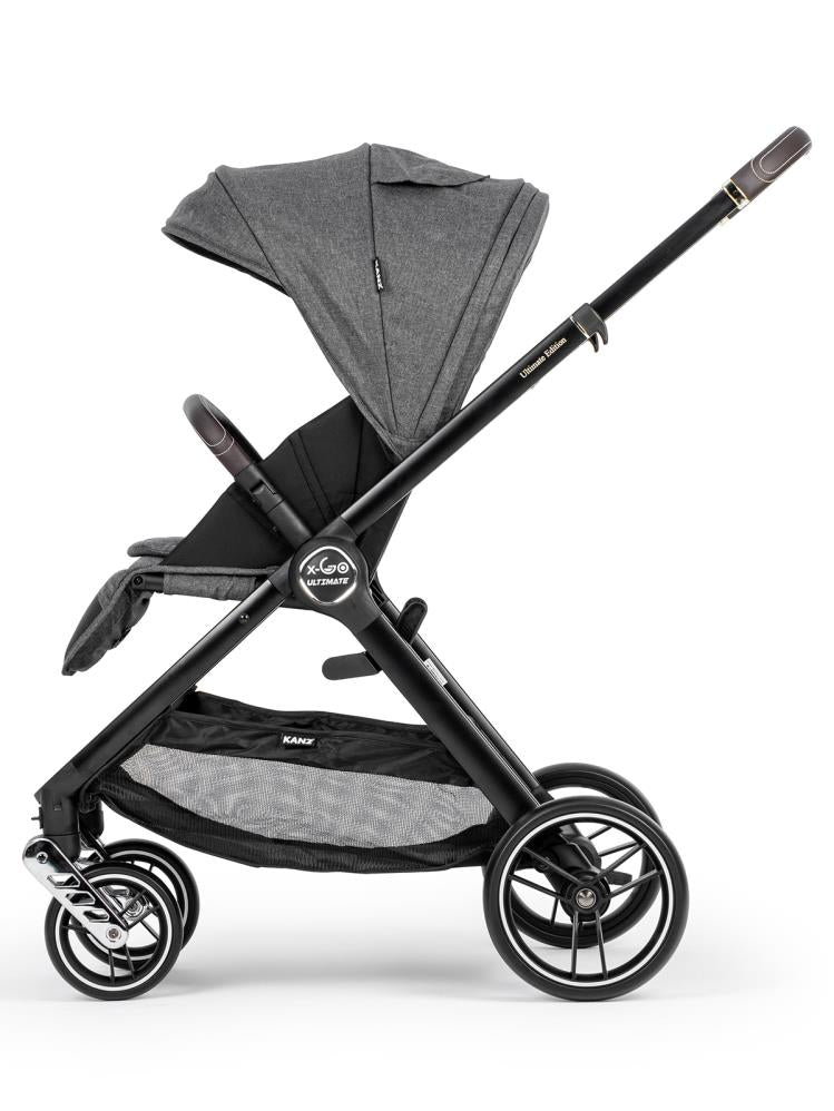 Kanz X-Go Ultimate Travel Sistem Bebek Arabası  - Gri