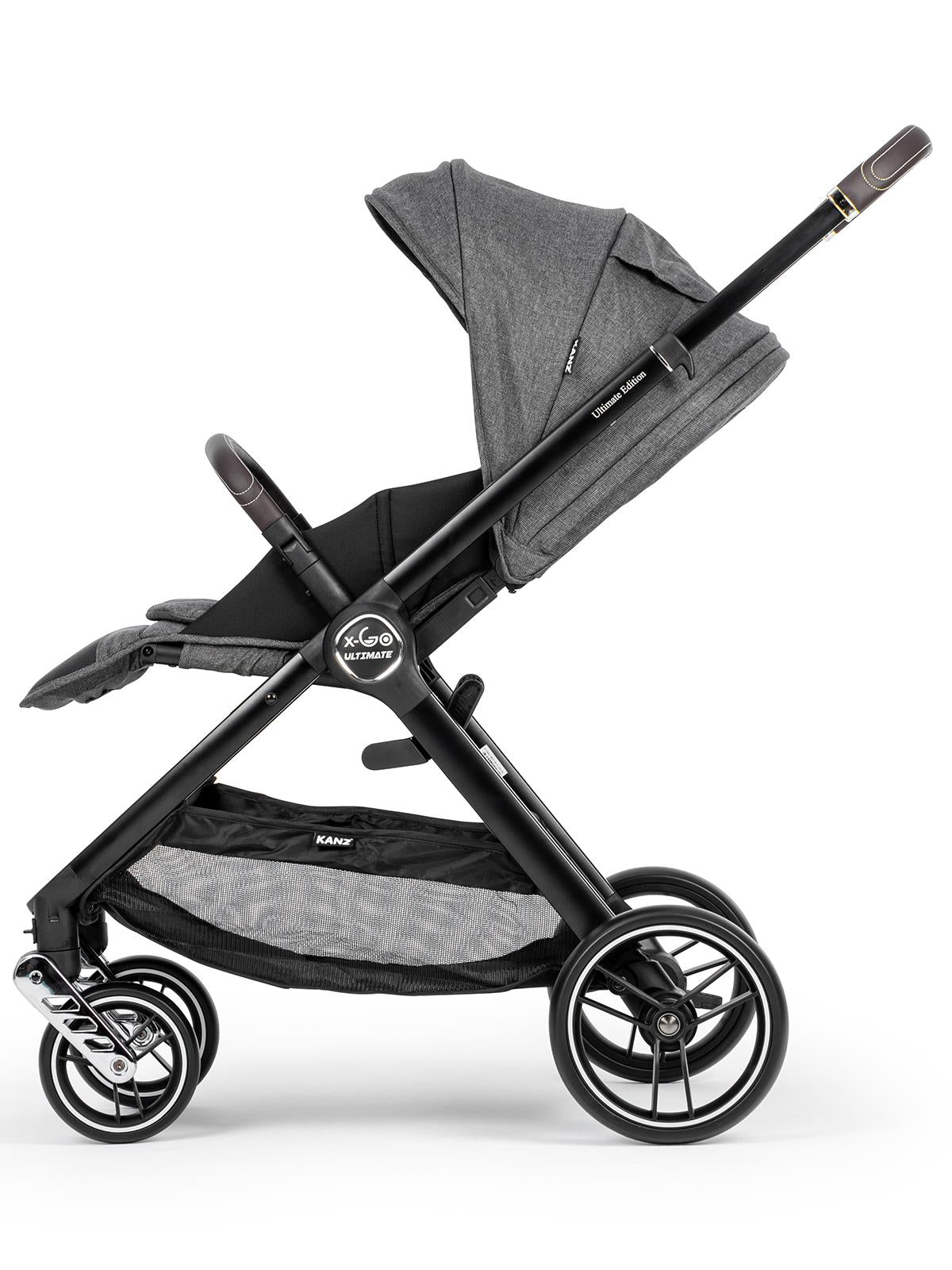 Kanz X-Go Ultimate Travel Sistem Bebek Arabası  - Gri