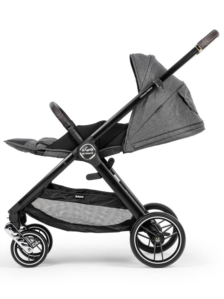 Kanz X-Go Ultimate Travel Sistem Bebek Arabası  - Gri
