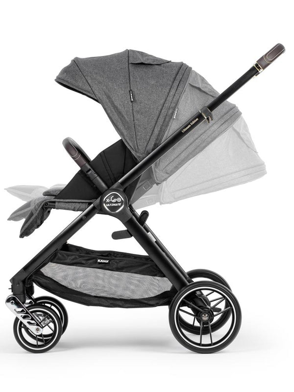 Kanz X-Go Ultimate Travel Sistem Bebek Arabası  - Gri