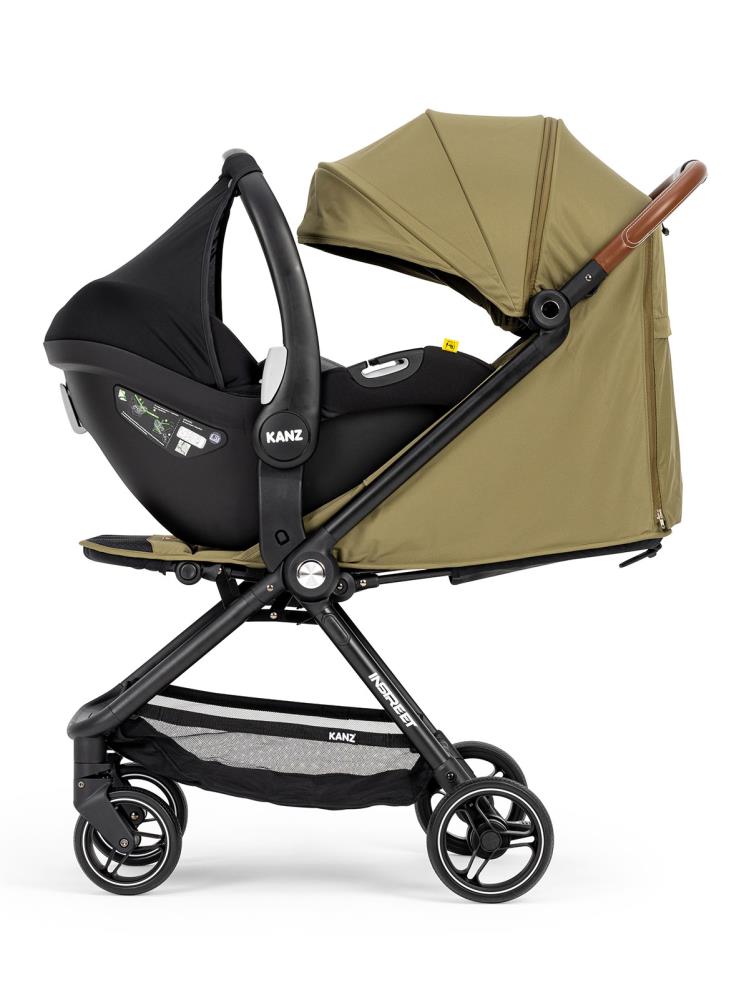 Kanz Instreet Travel Sistem Bebek Arabası - Yeşil