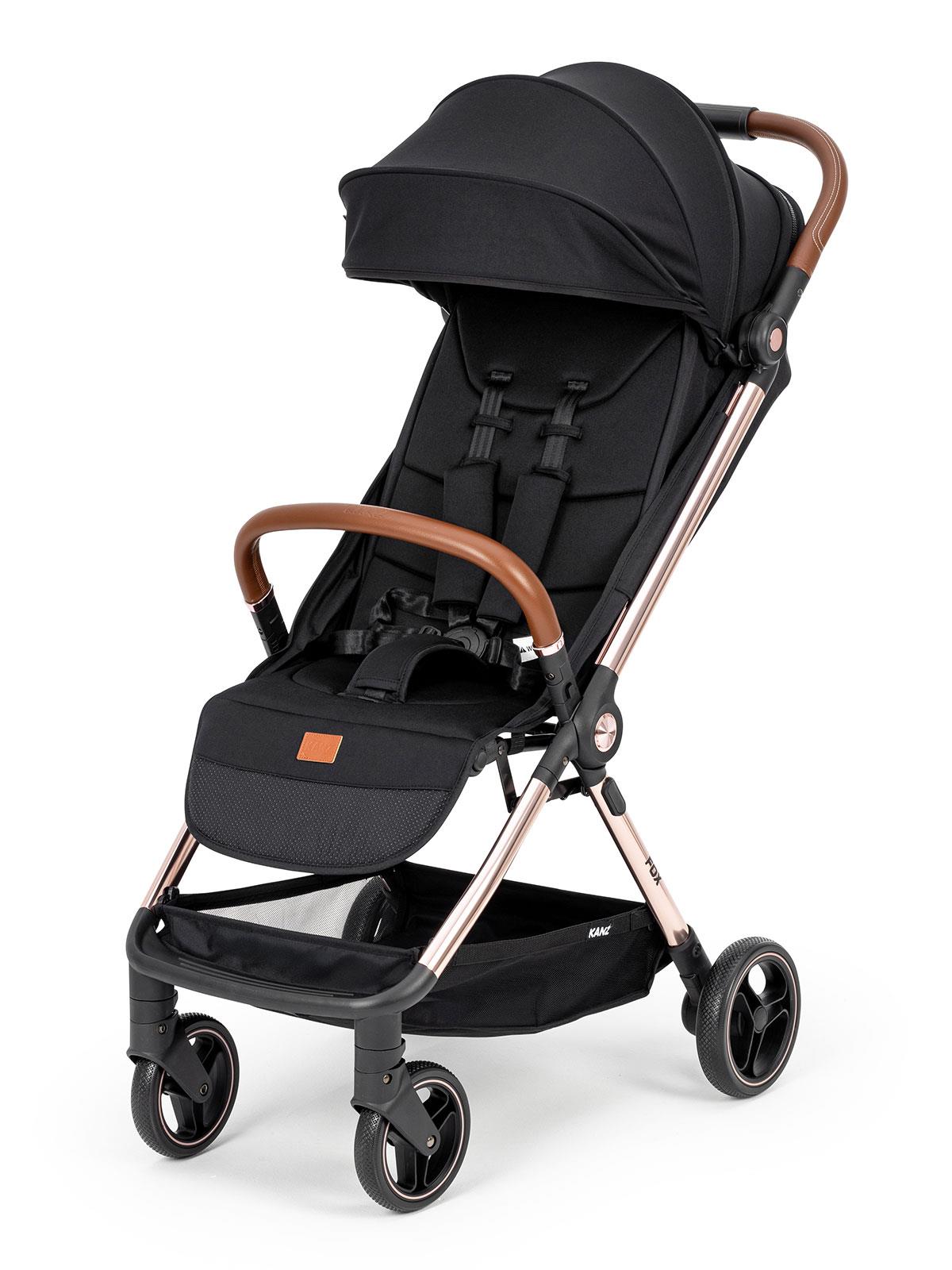 Kanz Fox Kabin Boy Bebek Arabası - Siyah