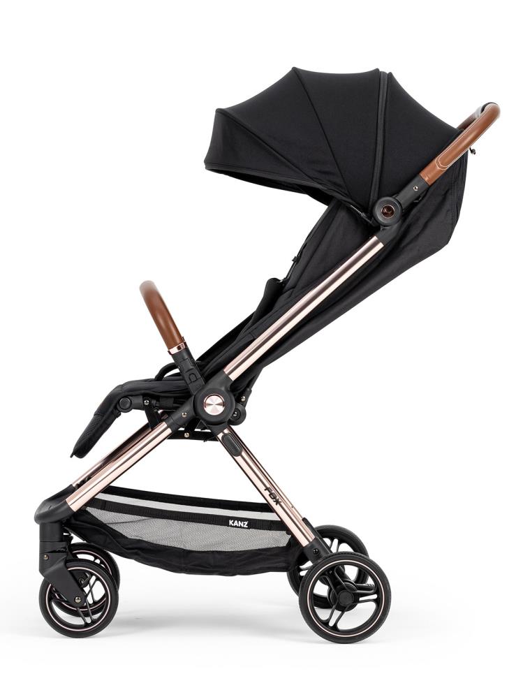 Kanz Fox Kabin Boy Bebek Arabası - Siyah