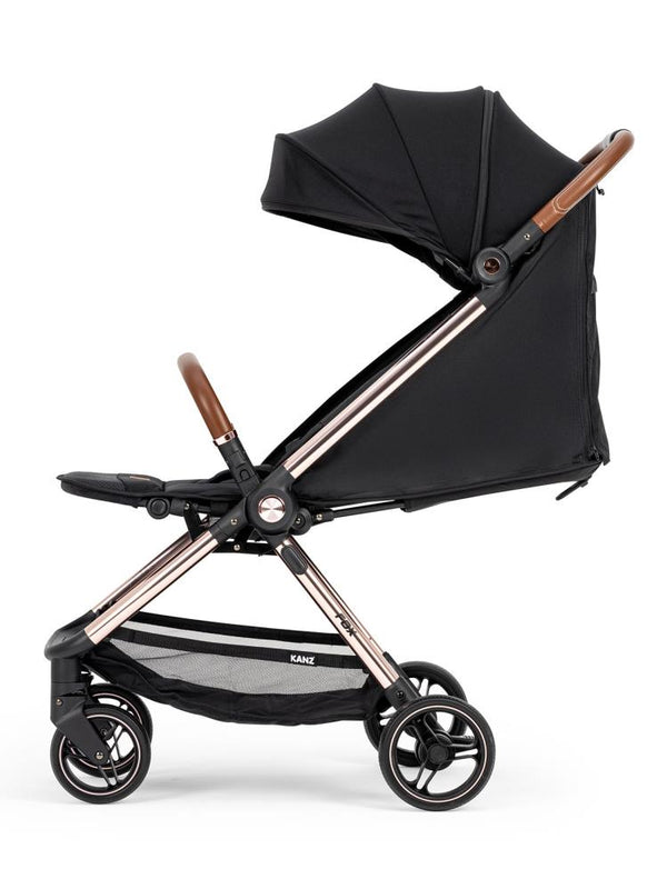 Kanz Fox Kabin Boy Bebek Arabası - Siyah