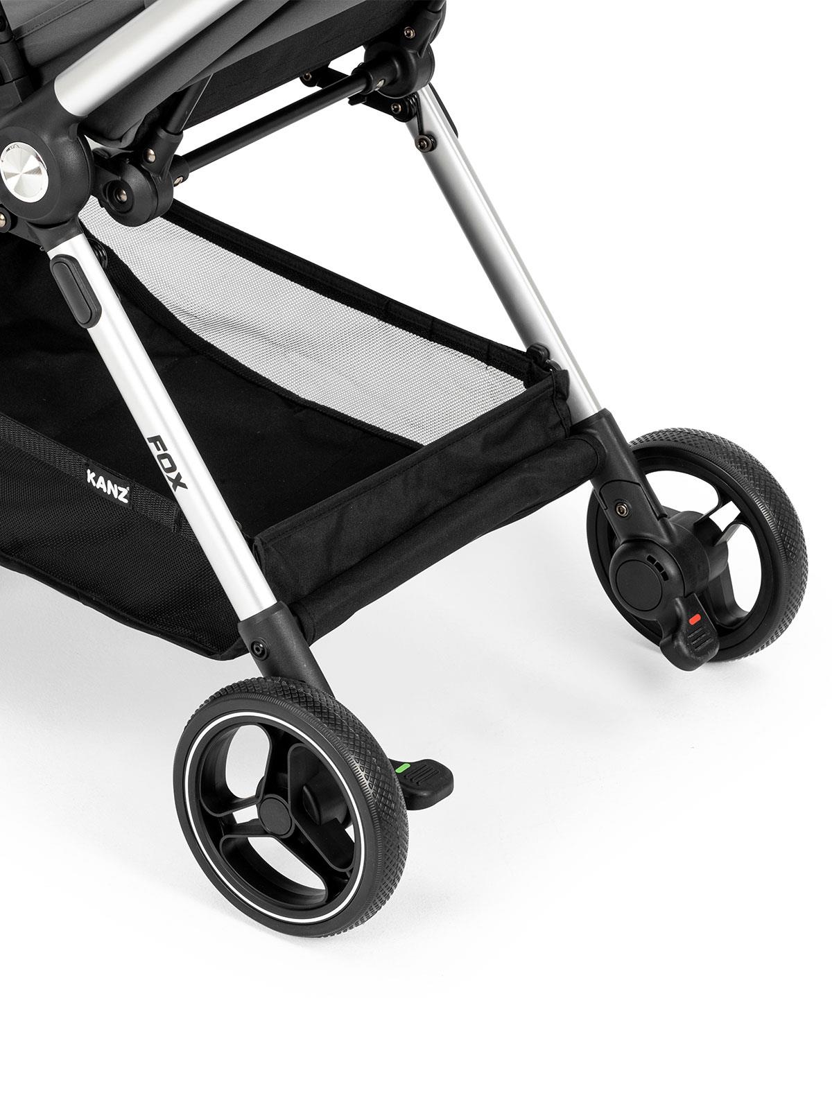 Kanz Fox Kabin Boy Bebek Arabası - Gri