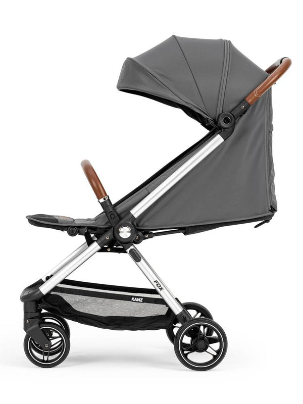 Kanz Fox Kabin Boy Bebek Arabası - Gri