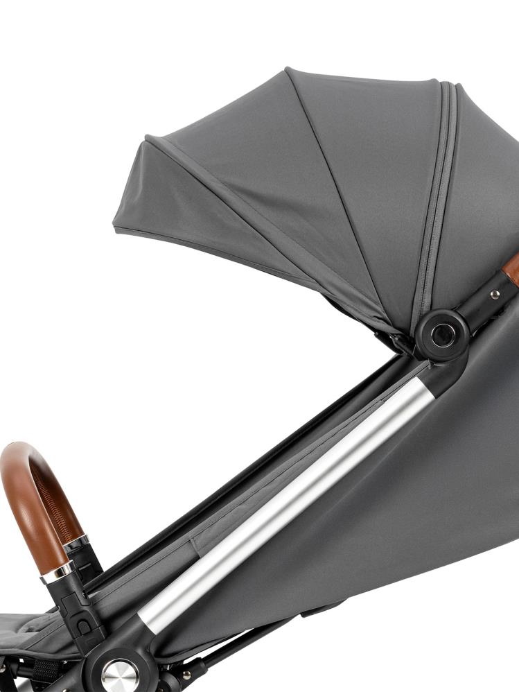 Kanz Fox Kabin Boy Bebek Arabası - Gri