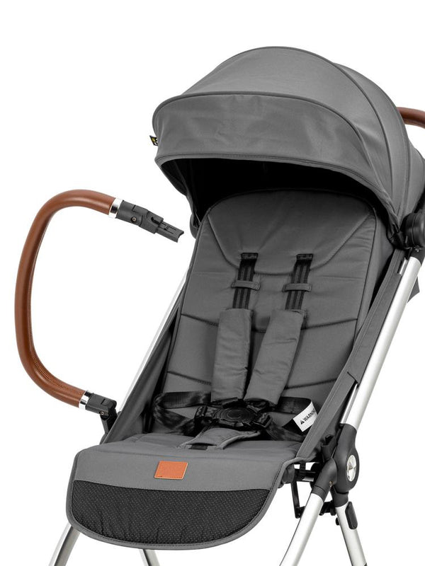 Kanz Fox Kabin Boy Bebek Arabası - Gri