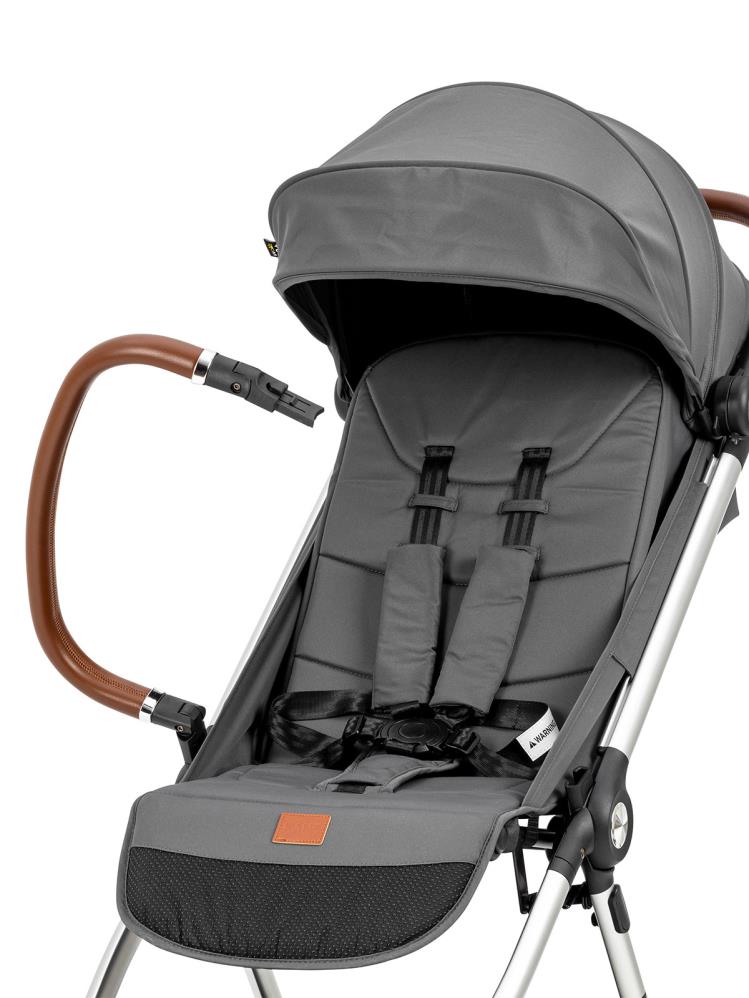 Kanz Fox Kabin Boy Bebek Arabası - Gri