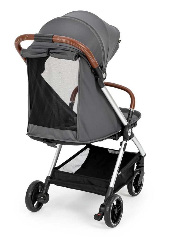 Kanz Fox Kabin Boy Bebek Arabası - Gri