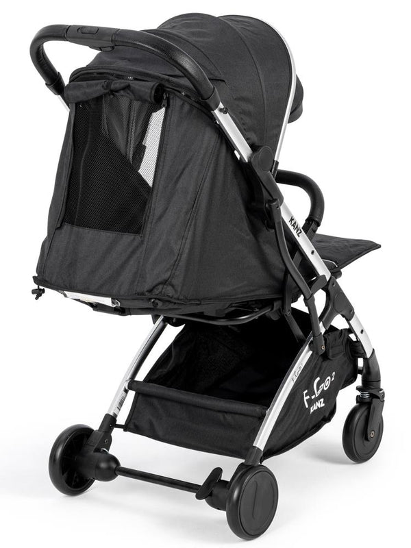 Kanz Fgo2 Kabin Boy Bebek Arabası - Siyah
