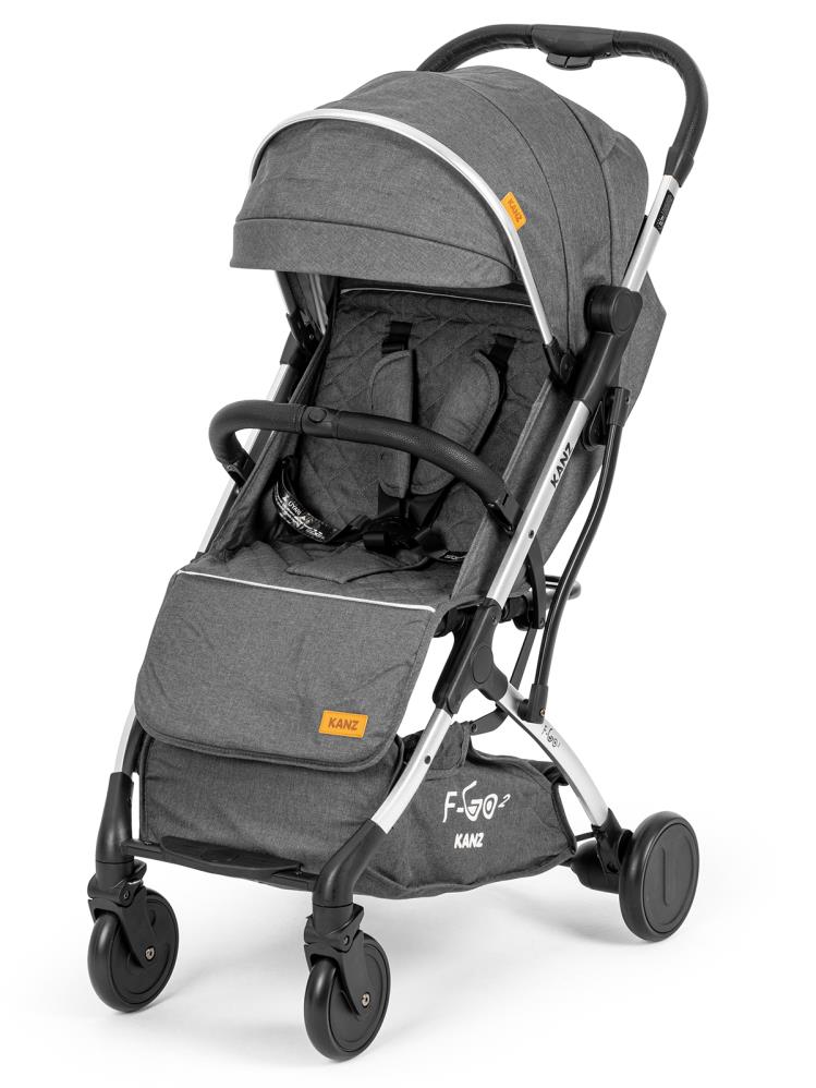 Kanz Fgo2 Kabin Boy Bebek Arabası - Gri