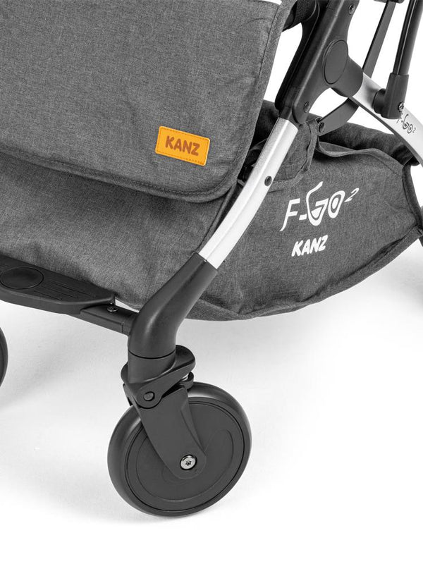 Kanz Fgo2 Kabin Boy Bebek Arabası - Gri