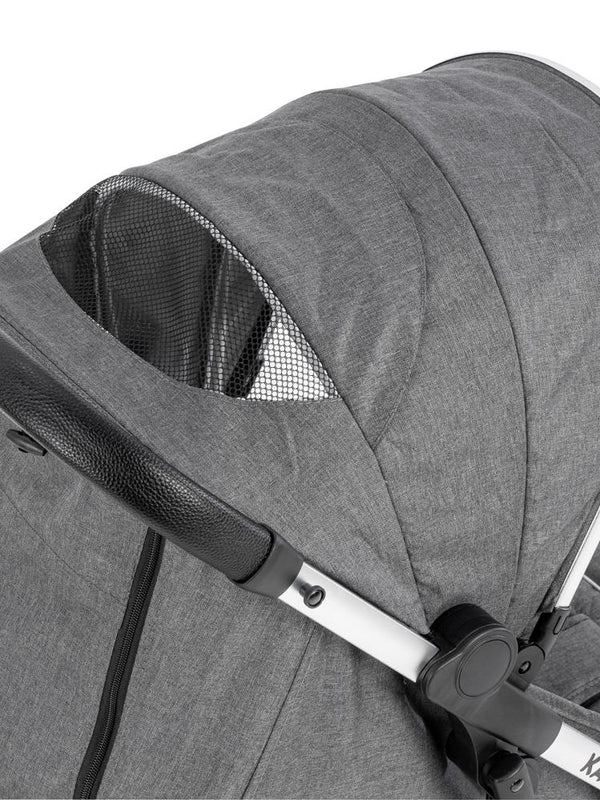 Kanz Fgo2 Kabin Boy Bebek Arabası - Gri