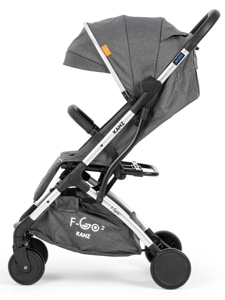 Kanz Fgo2 Kabin Boy Bebek Arabası - Gri