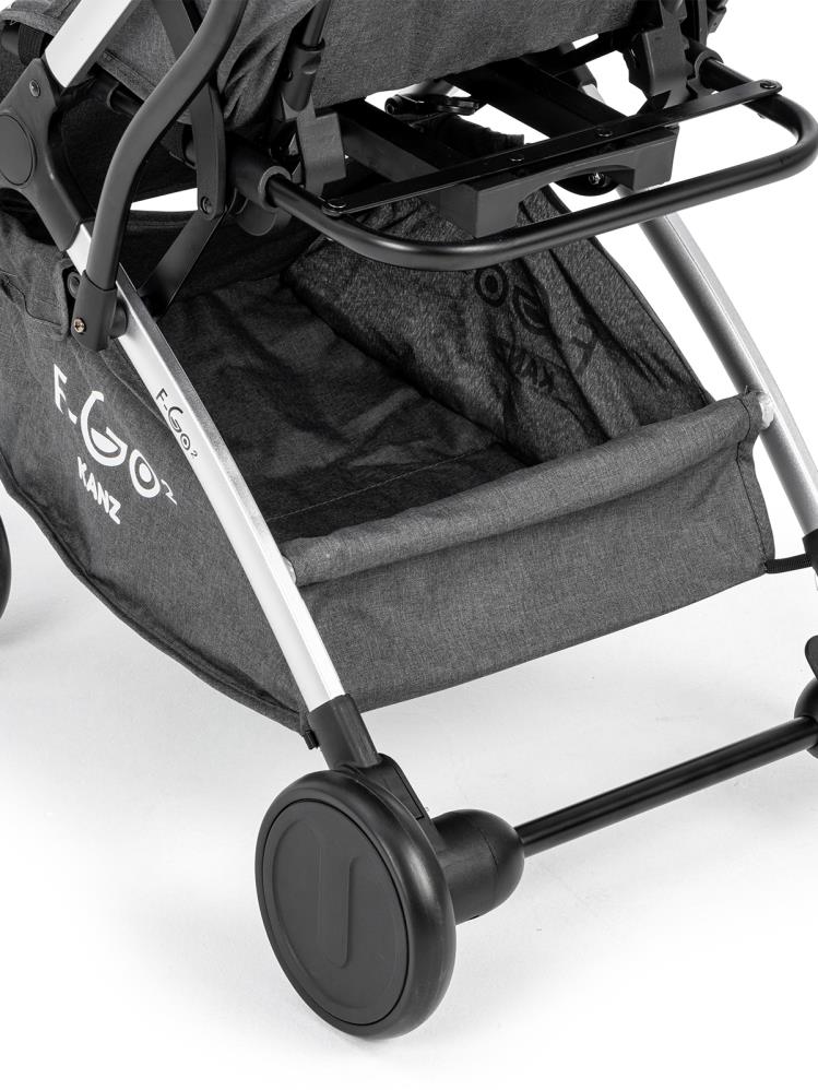 Kanz Fgo2 Kabin Boy Bebek Arabası - Gri