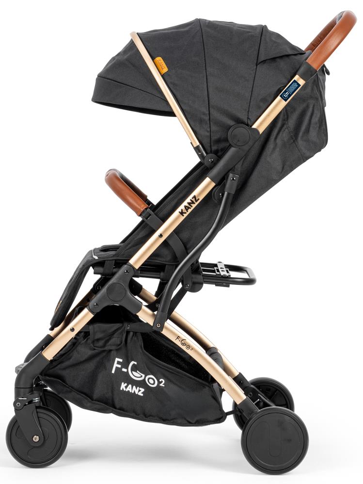 Kanz Fgo2 Kabin Boy Bebek Arabası - Siyah
