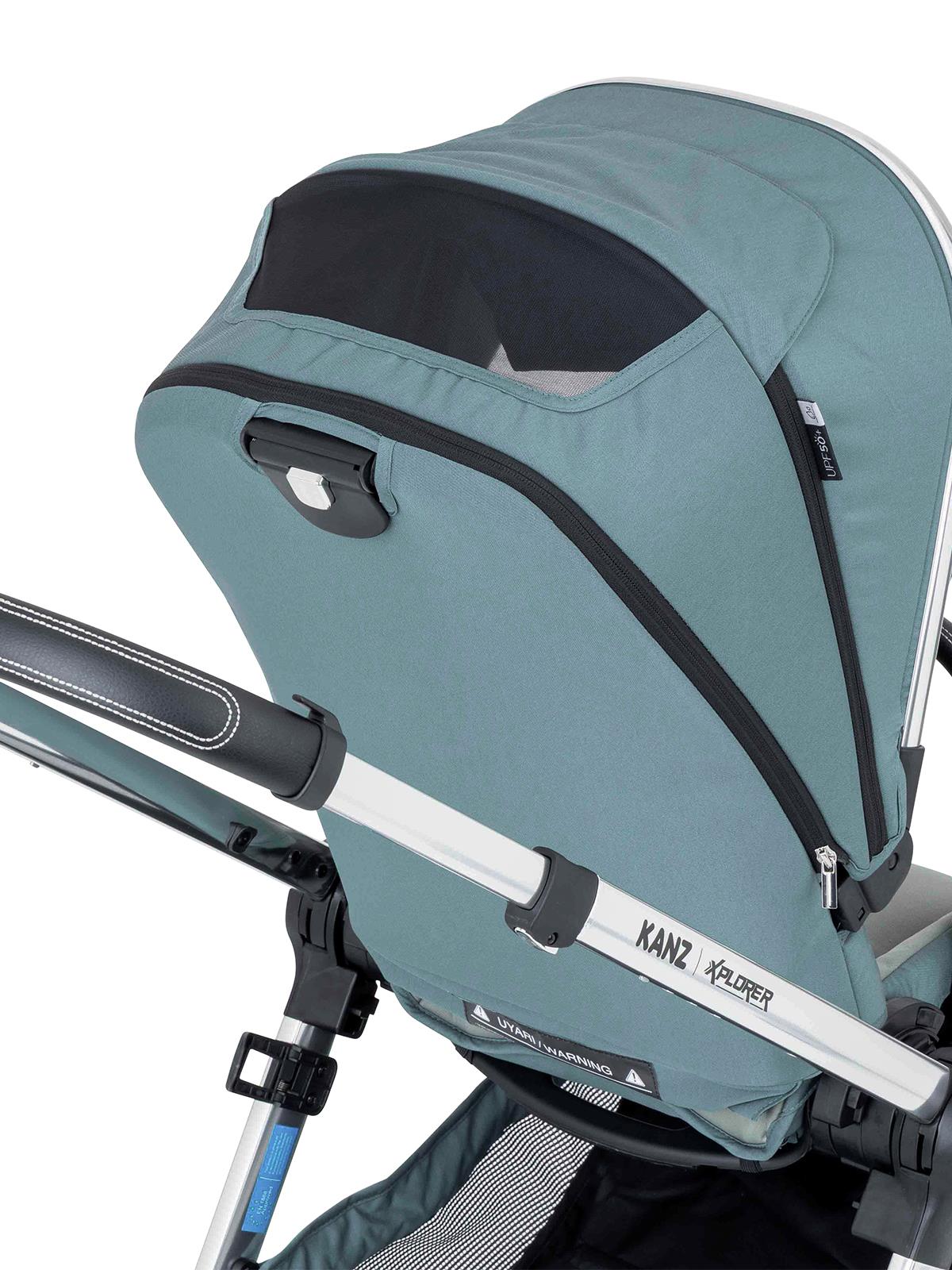 Kanz Explorer Travel Sistem Bebek Arabası - Yeşil