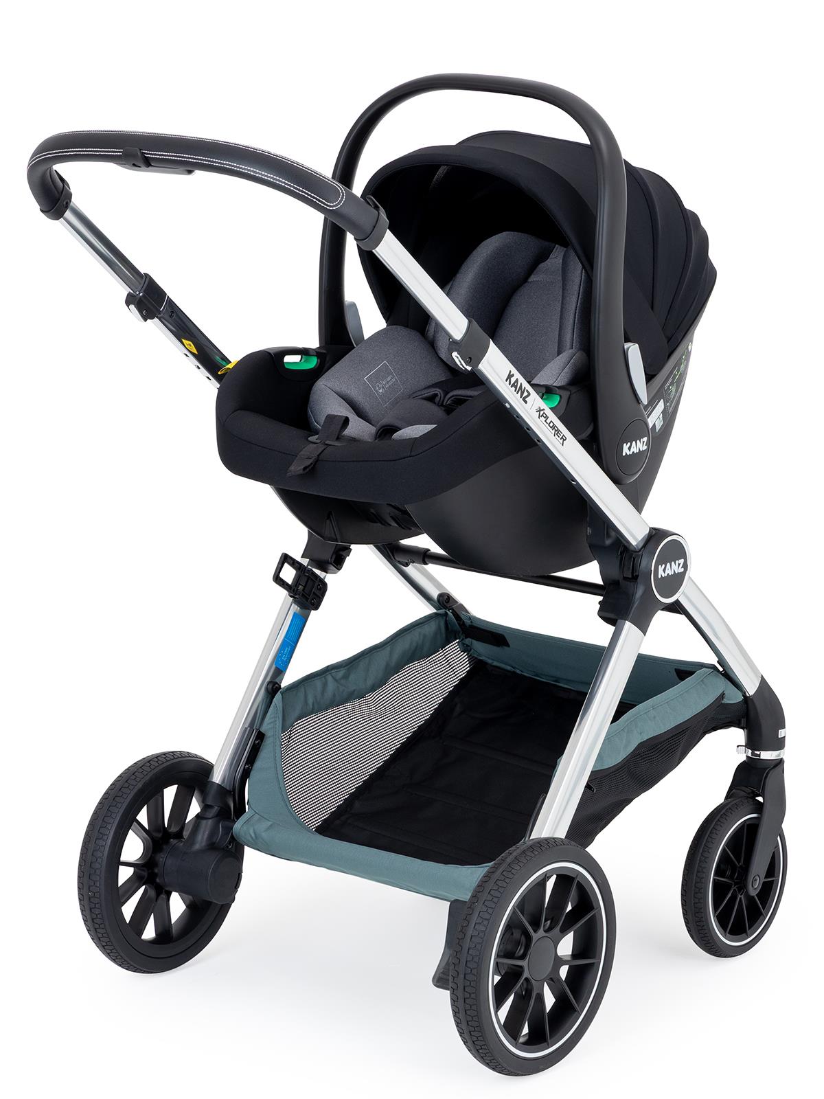 Kanz Explorer Travel Sistem Bebek Arabası - Yeşil
