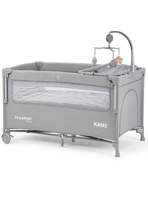 Kanz Dreamer Plus Anne Yanı Oyun Parkı 70x120 Cm - Gri