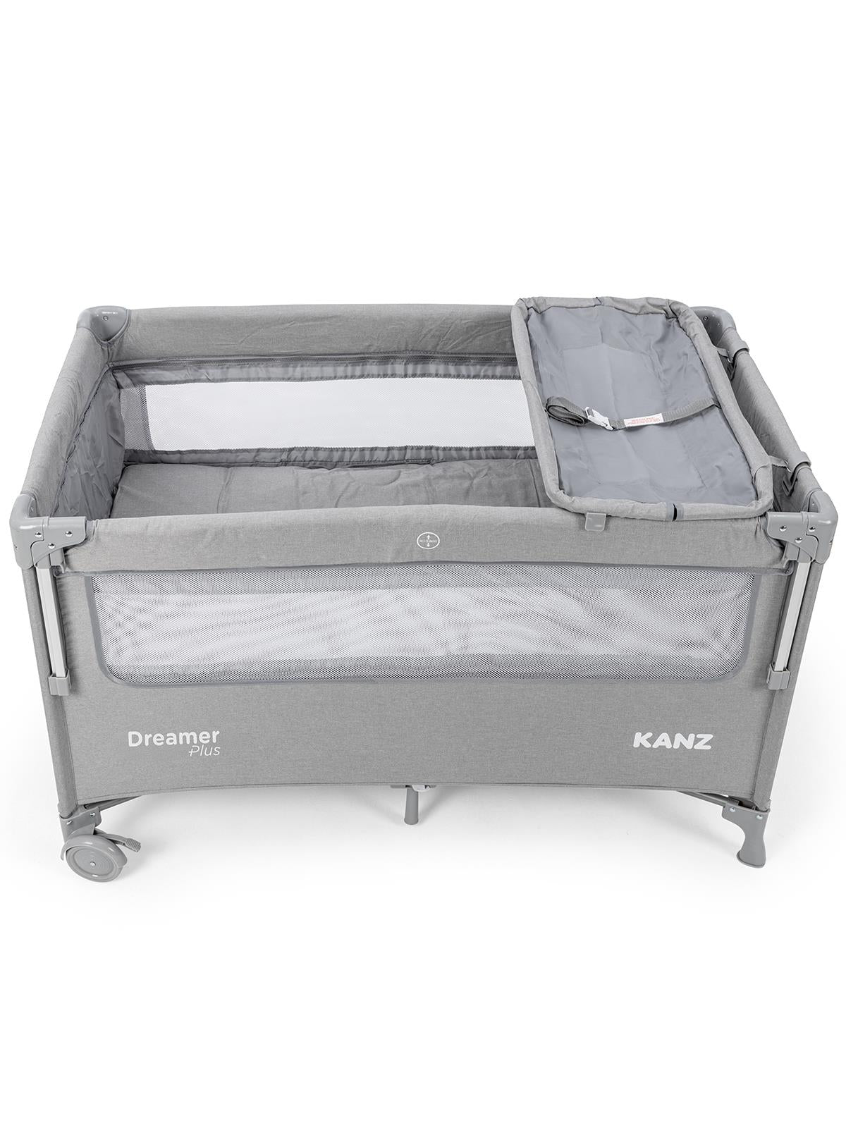 Kanz Dreamer Plus Anne Yanı Oyun Parkı 70x120 Cm - Gri