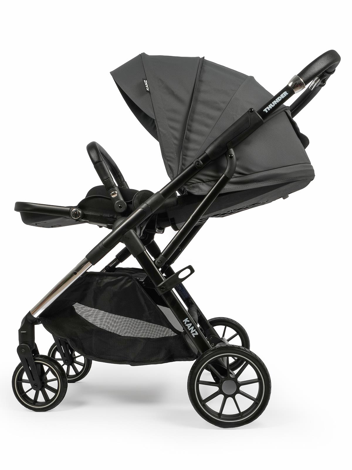 Kanz Thunder Travel Sistem Bebek Arabası - Gri