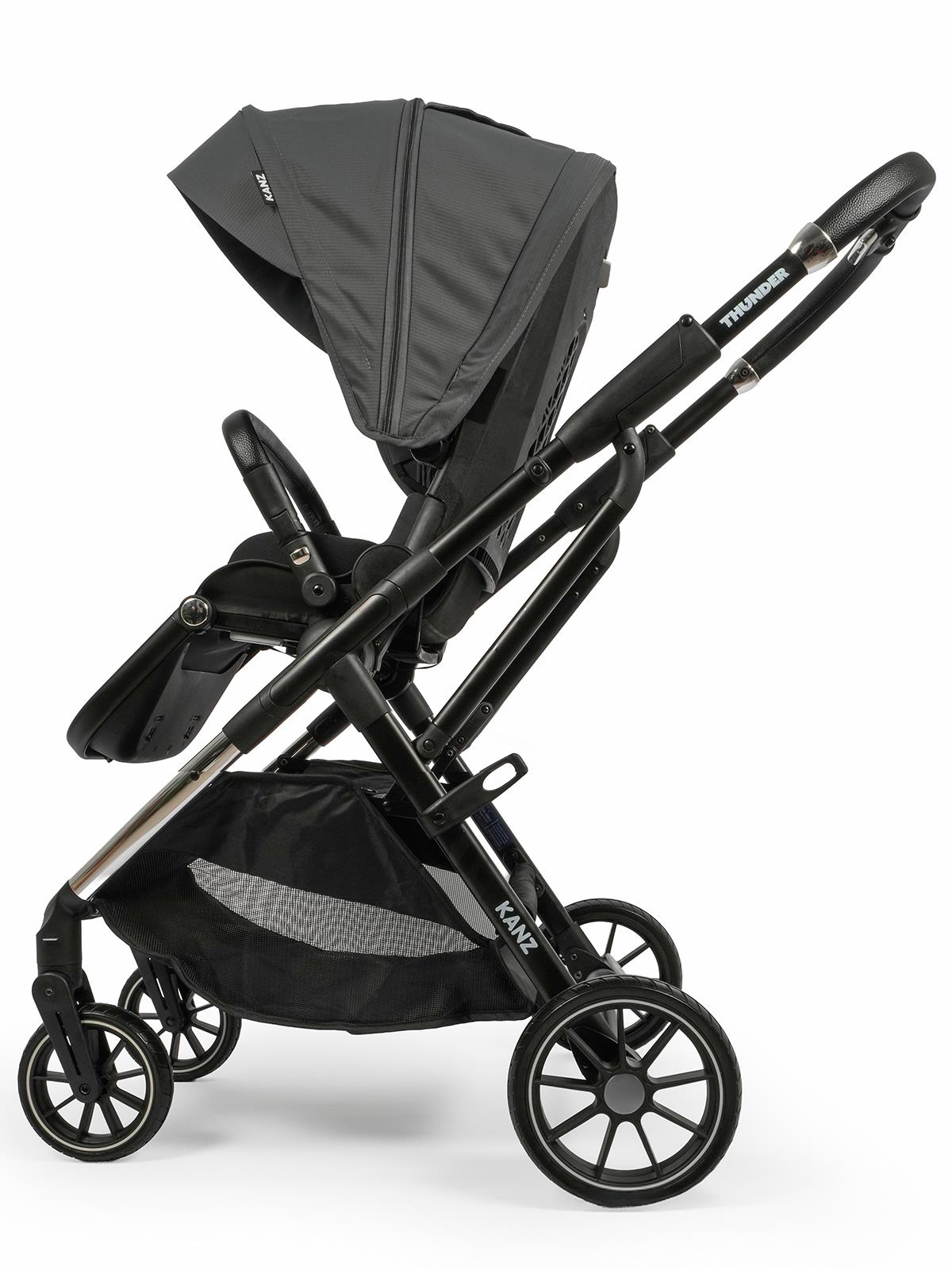 Kanz Thunder Travel Sistem Bebek Arabası - Gri