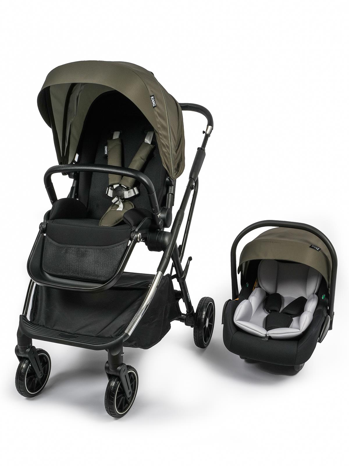 Kanz Thunder Travel Sistem Bebek Arabası - Yeşil